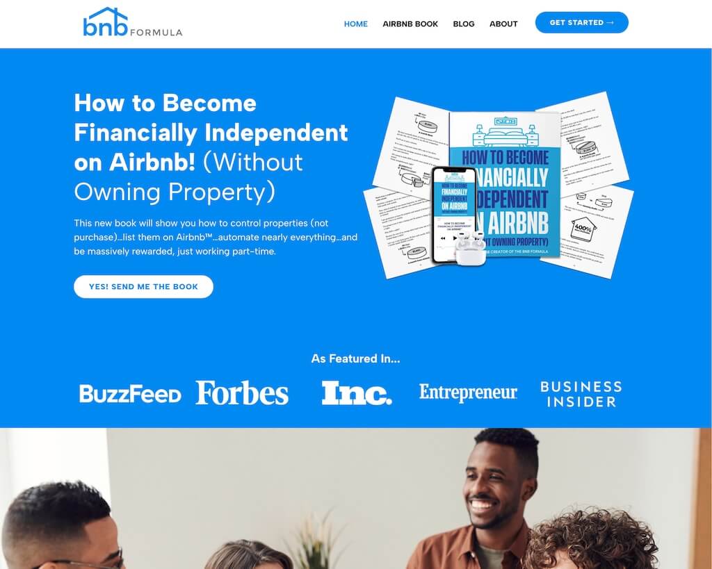 BNB Formula Website