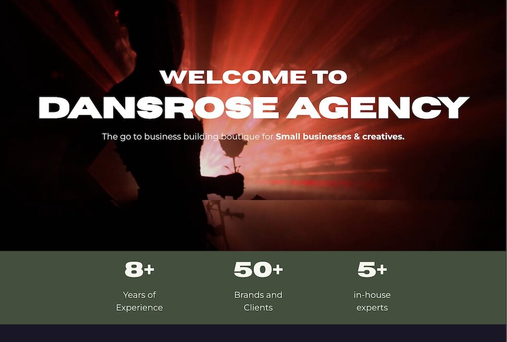 Dansrose Agency Website