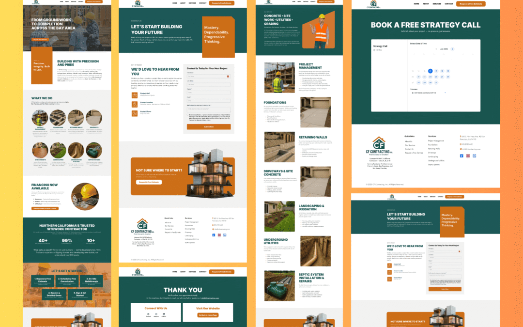 CF Contracting Website