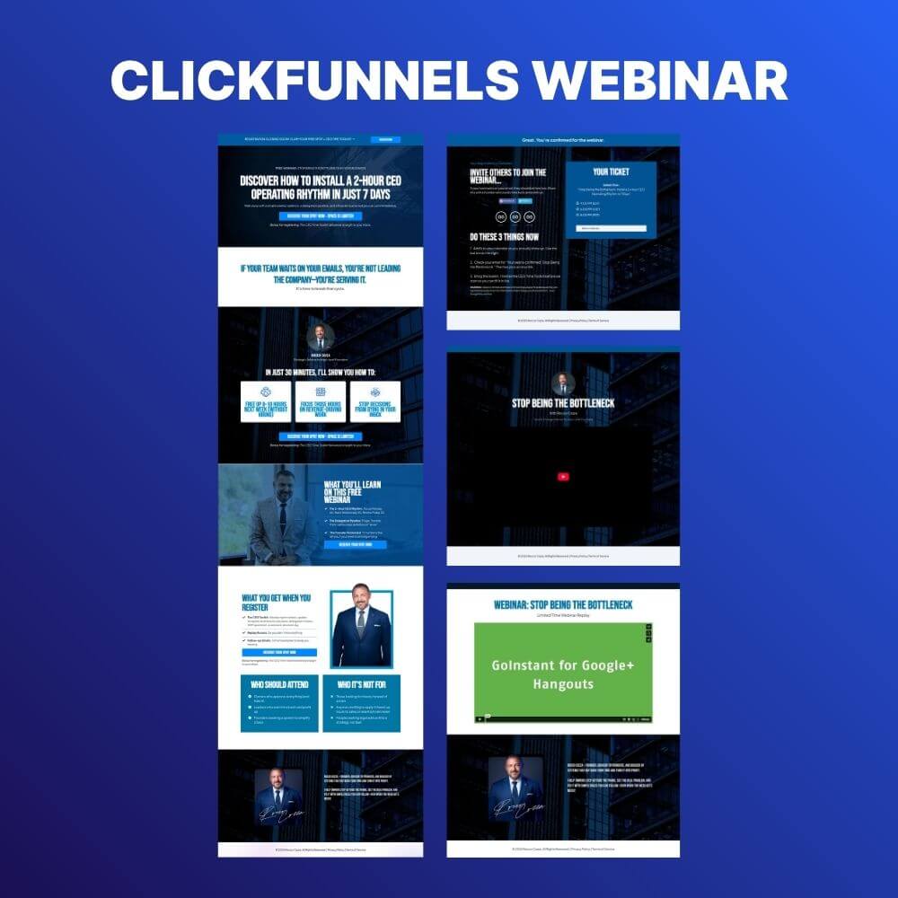Rocco’s Automated Webinar Funnel